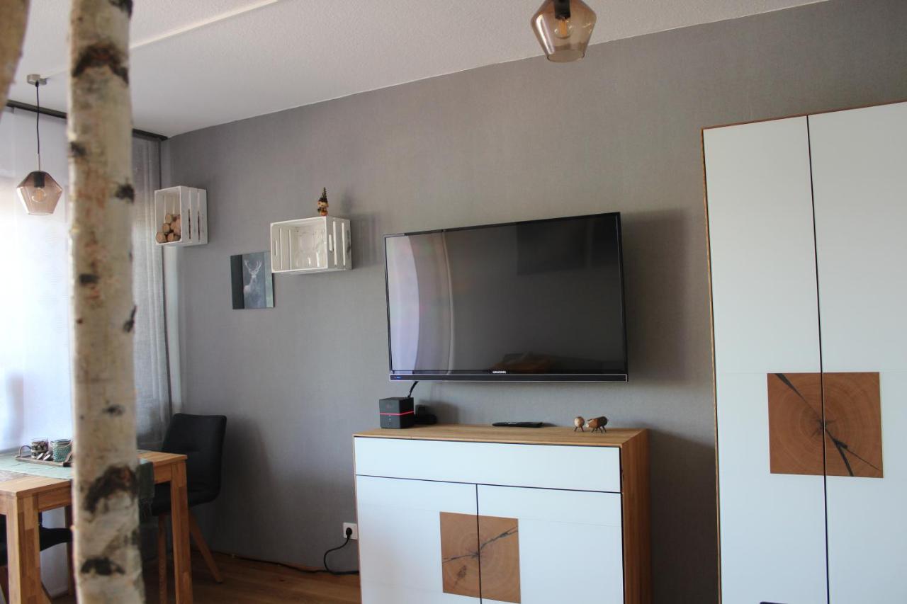 1-Zimmer-Apartment Mit Grossem Balkon Schönwalde Exterior foto