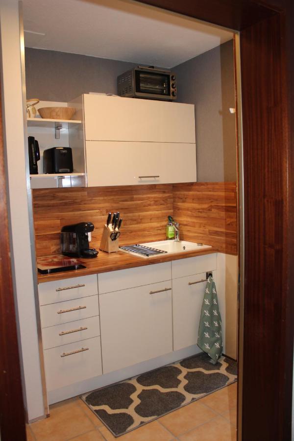 1-Zimmer-Apartment Mit Grossem Balkon Schönwalde Exterior foto